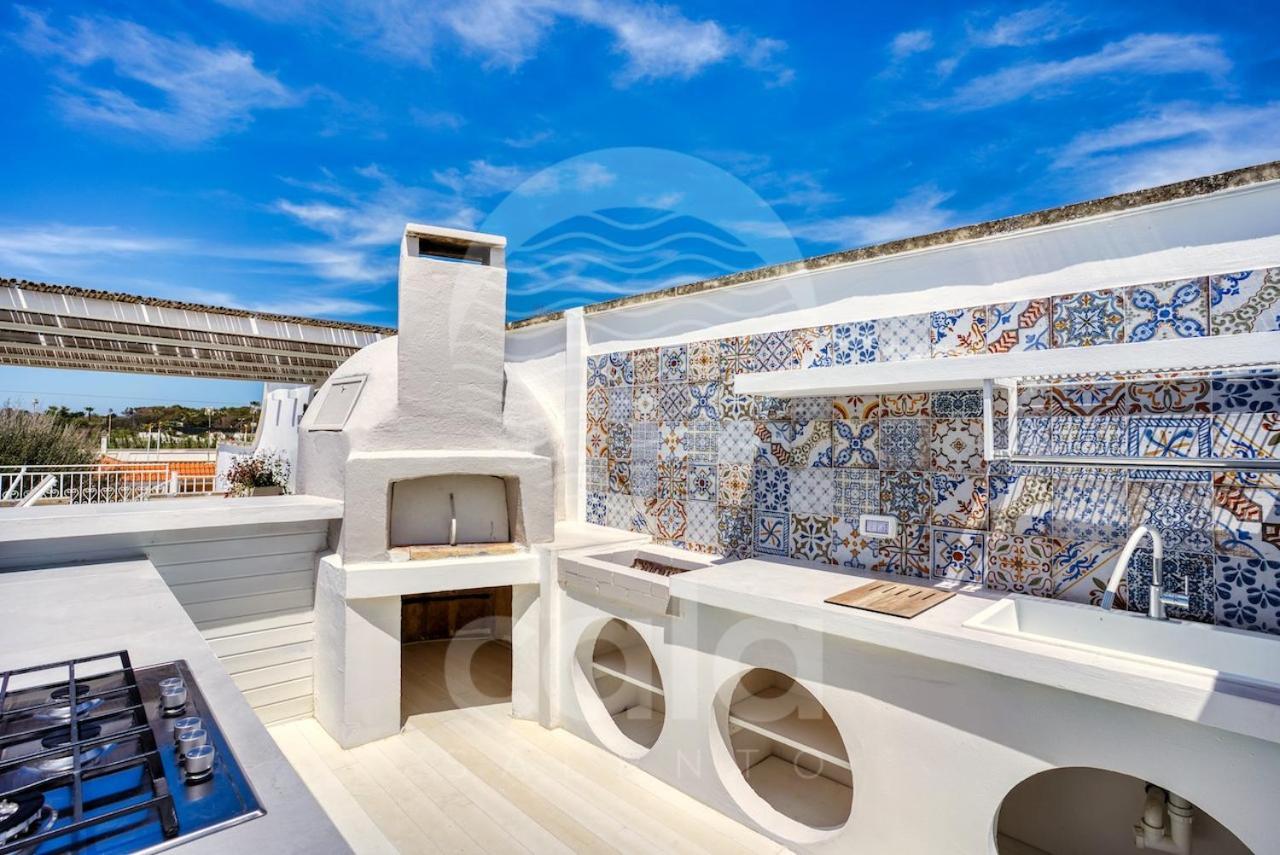 Villa Desiderio By Cala Salento Torre Lapillo Exterior foto