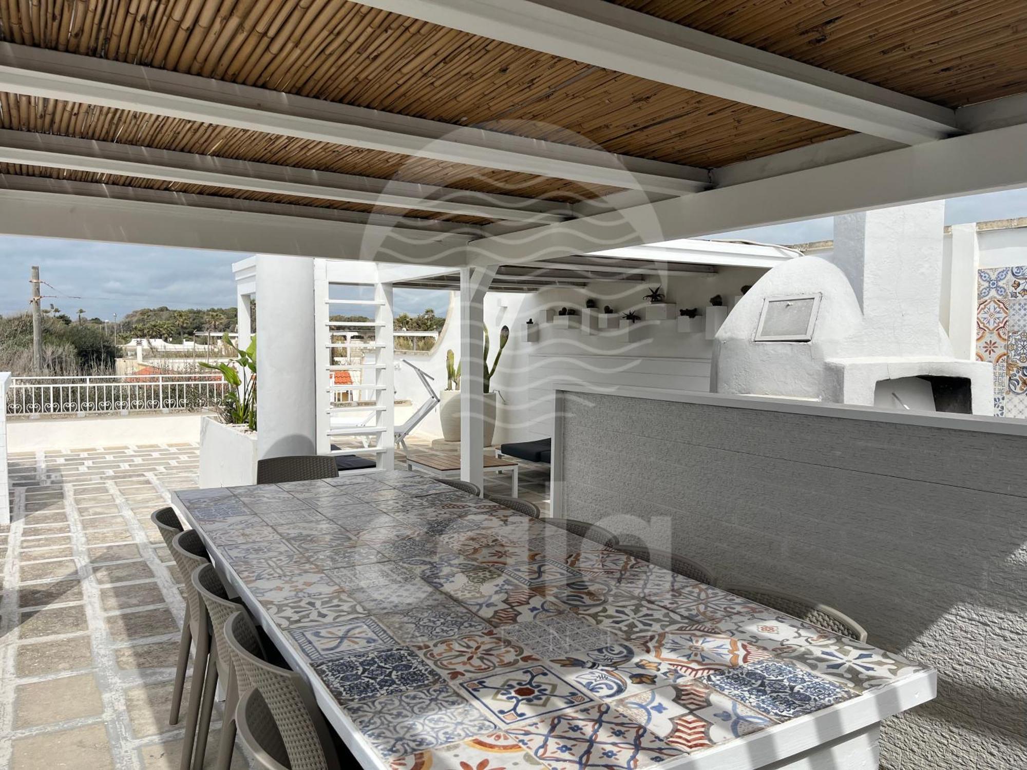 Villa Desiderio By Cala Salento Torre Lapillo Exterior foto